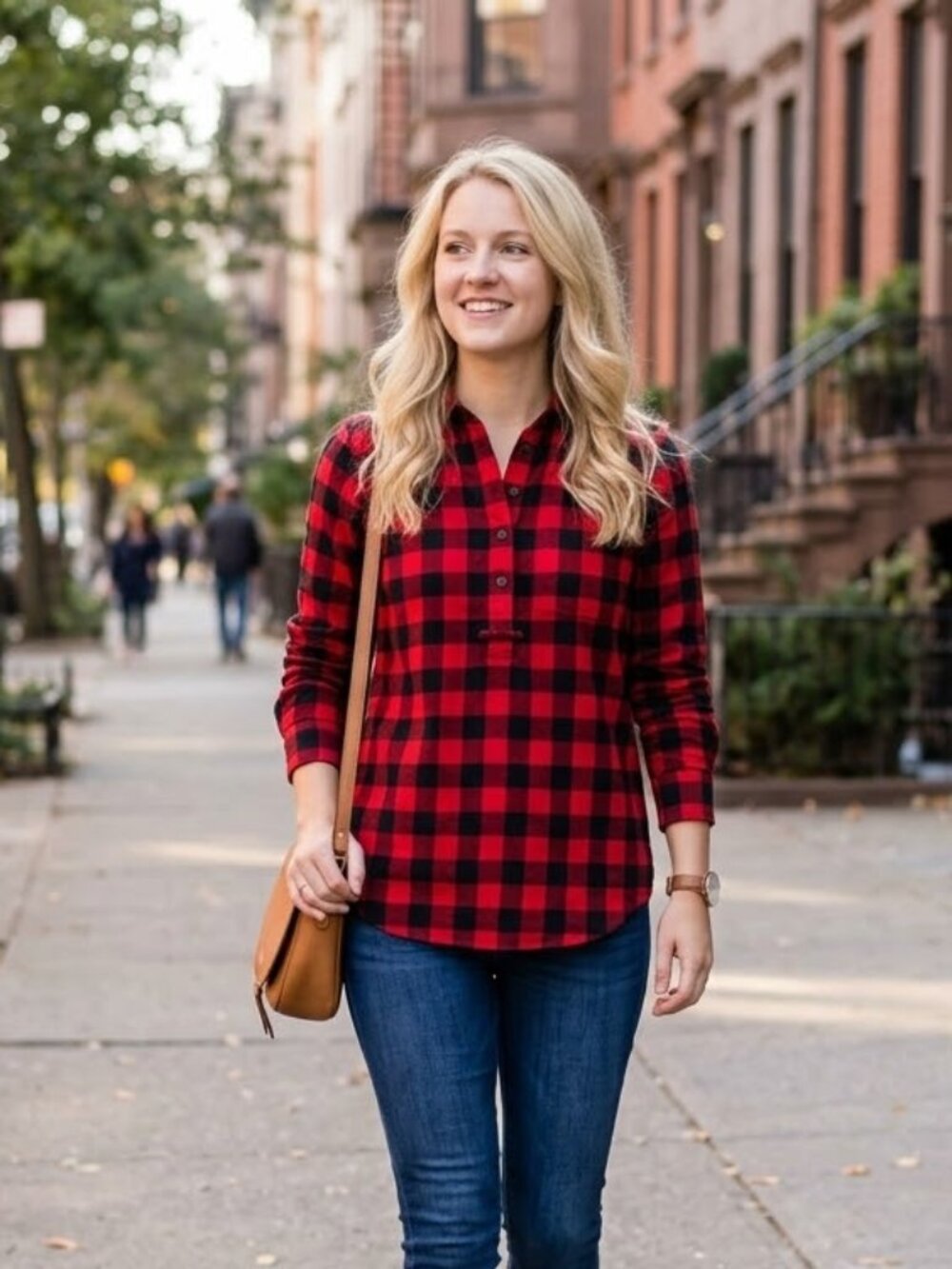 NWT new with tags women's Madewell red checked Size XXS blouse shirt